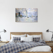 Het Boats Regatta in Argenteuil, door Claude Monet Canvas Afdruk (Insitu (Slaapkamer))
