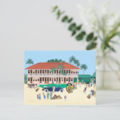 Het Boca Grande-station 1928 Briefkaart (Staand voorkant)