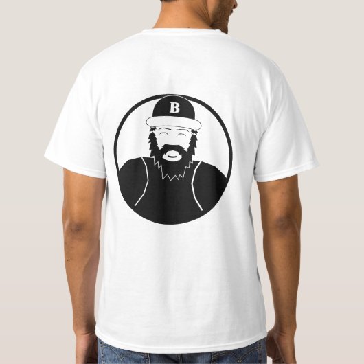 Het Boeddha-Shirt T-shirt (Achterkant)