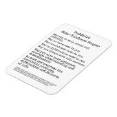 Het boeddhistische Gebed van de Vriendelijkheid Magneet (Linkerzijde)