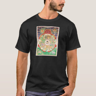 Het boeddhistische wiel van het leven t-shirt