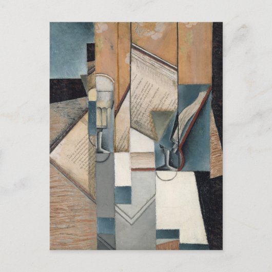 Het boek, 1913 briefkaart (Voorkant)