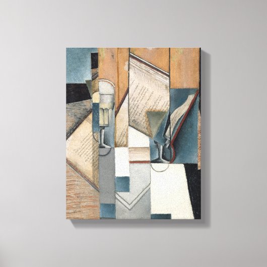 Het boek, 1913 canvas afdruk (Voorkant)