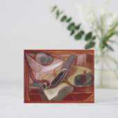 Het boek, 1924 briefkaart (Staand voorkant)