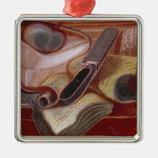 Het boek, 1924 metalen ornament (Voorkant)