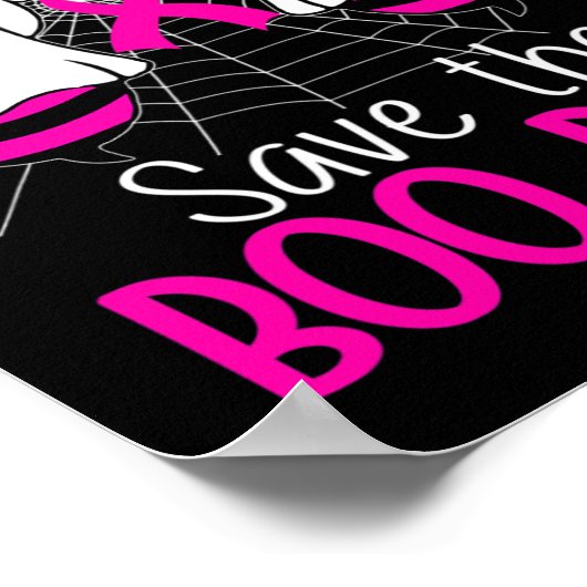 Het boek Bijen Borstkanker Bewustzijn Halloween Poster (Hoek)