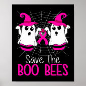 Het boek Bijen Borstkanker Bewustzijn Halloween Poster (Voorkant)
