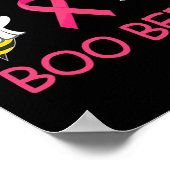 Het boek Bijen Halloween Fun Breast Cancer Awarene Poster (Hoek)