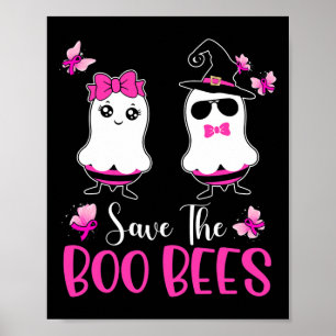 Het boek Bijen Leuke Borstkanker Bewustzijn Hallow Poster