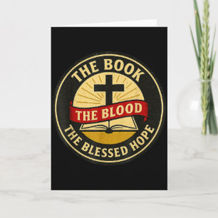 Het Boek, Bloed En Gezegende Hoop, Kjv Kaart