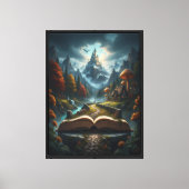 Het Boek der Dromen Canvas Afdruk (Voorkant)