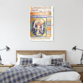 Het boek ecclesiastes canvas afdruk (Insitu (Slaapkamer))