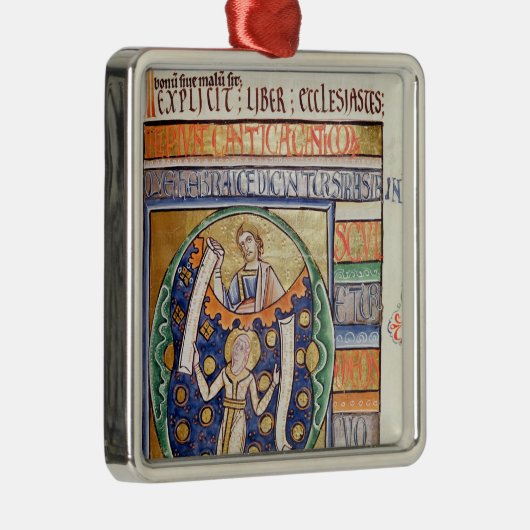 Het boek ecclesiastes metalen ornament (Rechts)