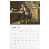 Het boek houdt van schilderijenkalender kalender (Feb 2027)