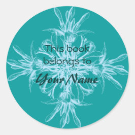 Het boek is van de Stickers van Floral