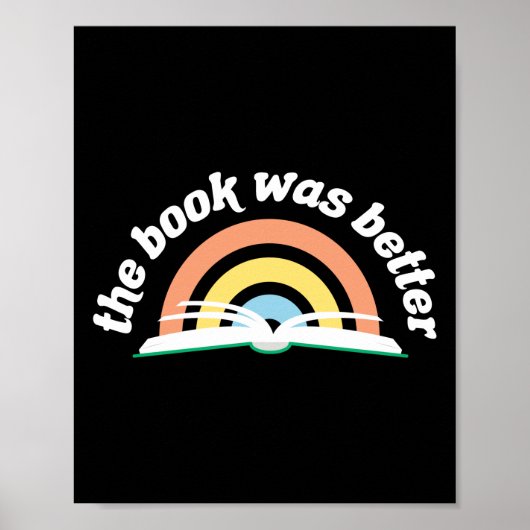 Het boek lezen was beter poster (Voorkant)