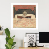 Het boek met de tijd van Jessie Willcox Smith Poster (Thuiskantoor)