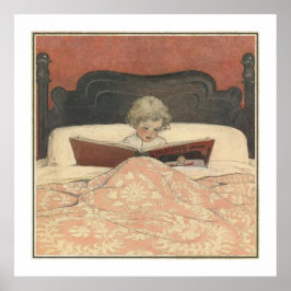 Het boek met de tijd van Jessie Willcox Smith Poster