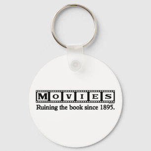 Het boek ruïneren sleutelhanger
