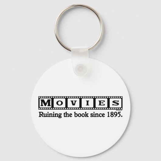 Het boek ruïneren sleutelhanger (Voorkant)