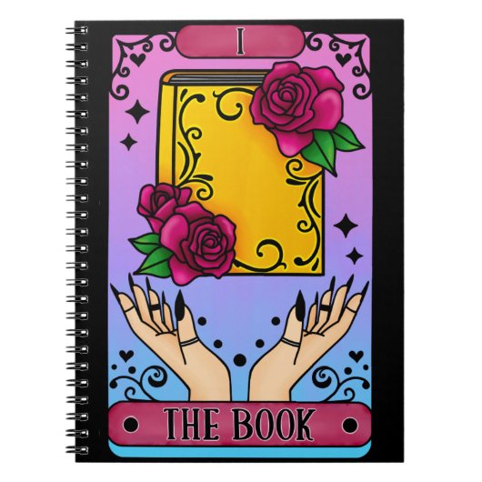 Het boek Tarot Notitieboek (Voorkant)