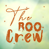 Het boek van de bemanning Halloween Raamsticker (Vel 3)