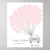 Het Boek van de Gast van de bruiloft Alternatief m Poster (Voorkant)