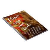 Het Boek van de Gast van de Partij van de Vakantie Notitieboek (Rechterzijde)