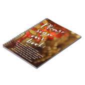 Het Boek van de Gast van de Partij van de Vakantie Notitieboek (Linkerzijde)