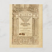 "Het boek van de gemeenschappelijke gebedden" Briefkaart (Voorkant)