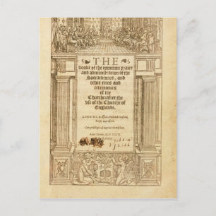 "Het boek van de gemeenschappelijke gebedden" Briefkaart