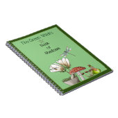 Het boek van de groene heks over schaduwen notitieboek (Rechterzijde)