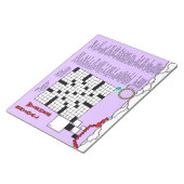 Het Boek van de Spel van het vrijgezellenfeest Cro Notitieblok (Schuin)