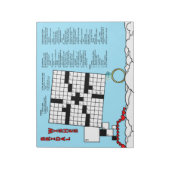 Het Boek van de Spel van het vrijgezellenfeest Cro Notitieblok (Linkerzijde)