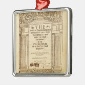 "Het boek van het gemeenschappelijk gebed" Metalen Ornament (Links)