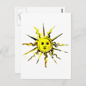 het boek van nostradamus , dat aan de zon is onttr briefkaart (Voorkant / Achterkant)