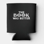 het boek was beter blikjeskoeler (Voorkant)