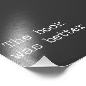 Het boek was beter foto afdruk (Hoek)