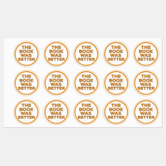 Het boek was beter labels (Vel)