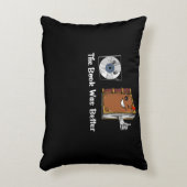 Het boek was beter literatuurlezen accent kussen (Voorkant(Verticaal))