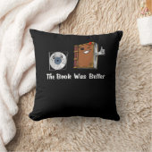 Het boek was beter literatuurlezen kussen (Deken)