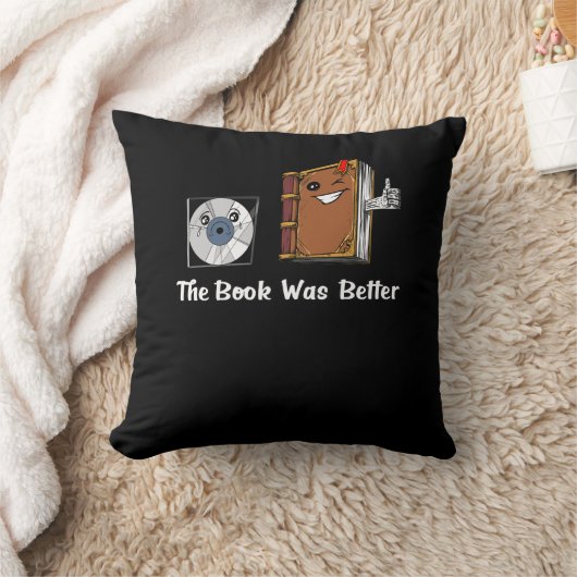 Het boek was beter literatuurlezen kussen (Deken)