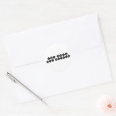 Het boek was beter ronde sticker (Envelop)