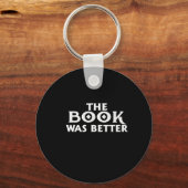 het boek was beter sleutelhanger (Voorkant)