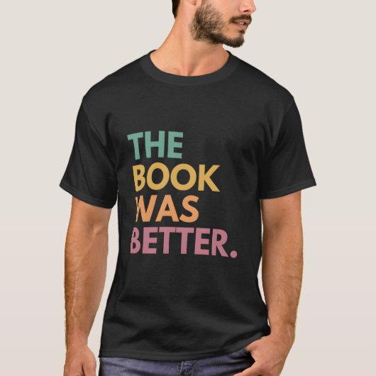 Het Boek Was Beter T-shirt (Voorkant)