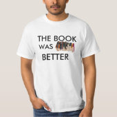 Het boek was beter t-shirt (Voorkant)