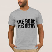 HET BOEK WAS BETER T-Shirts (Voorkant)