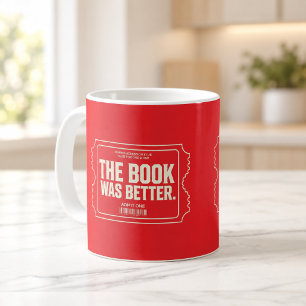 Het Boek Was Een Betere Bioscoopkaart Mok