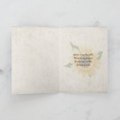 Het boeket en de teddybeer het denken van de kaart (Binnen)