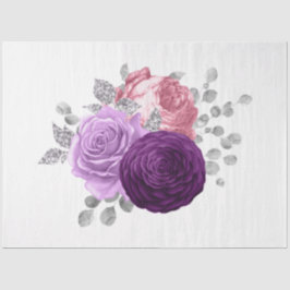 Het boeket serie ontwerp 156 tissuepapier